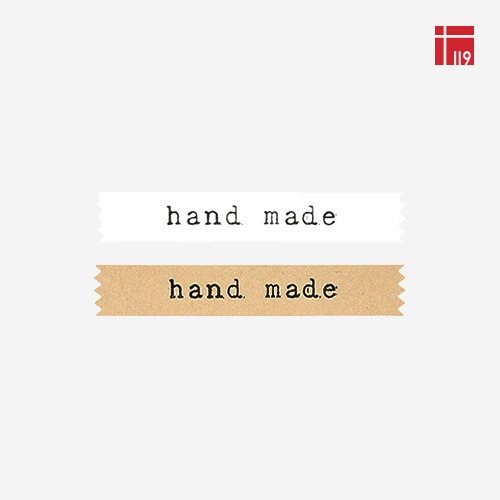 스티커 가로형 HAND MADE 240매