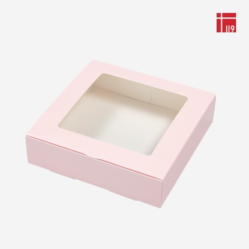 다용도상자 창문형 핑크 / 화과자9구 (중) 25매